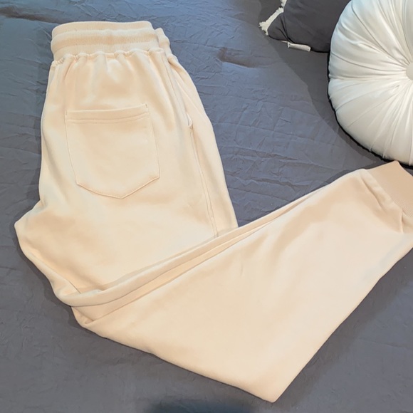 🤍Brand New Ellandemm Beige Terry Joggers🤍 - Picture 4 of 4